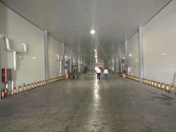 Βιομηχανικό σχέδιο ενότητας δωματίων αποθήκευσης ψυκτήρων αποθηκών εμπορευμάτων εύκολο να εγκαταστήσει
